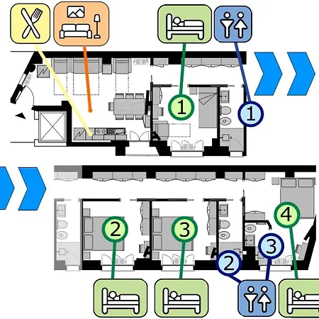 Stayeasy Petrella21 - 4 Bedrooms, 3 Baths - Station 밀라노