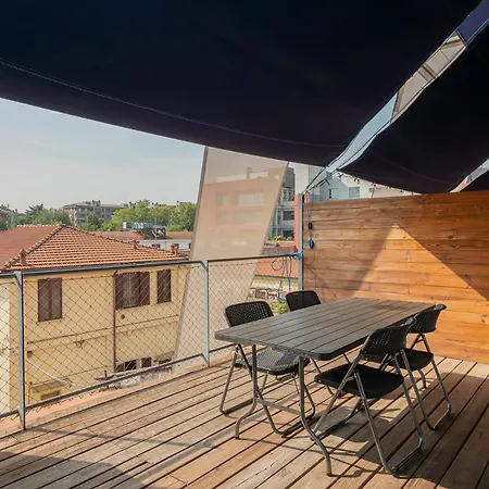 Apartman Luxury Loft - Terrazzo E Posto Auto - Adriano 51b Milánó