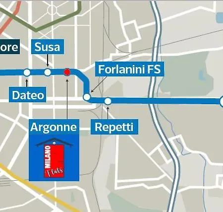 Διαμέρισμα Milanoflats - Fusina - M4 1min *