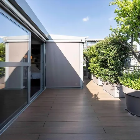 46 Attico Con Vista Cielo Appartement