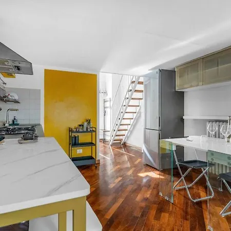 דירה -ethnic Design Loft- Con Soppalco Citta Studi M2 מילאנו