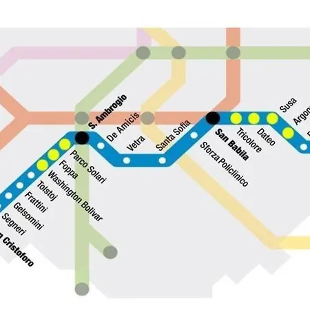 Smareglia App Flat! Cittastudi M4 Aeroporto Linate Centro