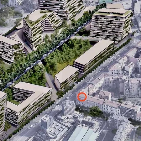 The Small White House In Apartman *