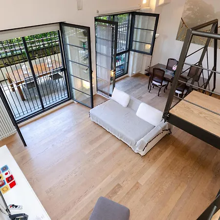 Daire Vivimihome Loft Su Due Livelli Con Terrazzo *