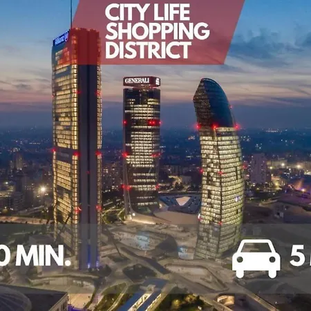 Appartamento 500 M From Corso Sempione, Close To Metro M5 Milano