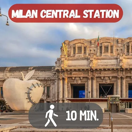 5' From Metro Lima To Piazza Duomo דירה מילאנו