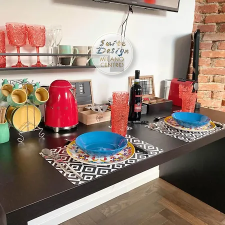 Design Centro Castello-sforzesco-cenacolo דירה מילאנו