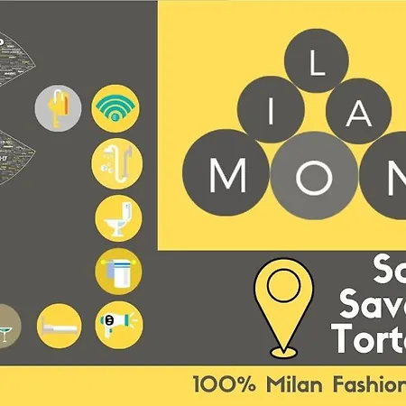 Flat In Tortona Navigli M4 Foppa Fashion Design District