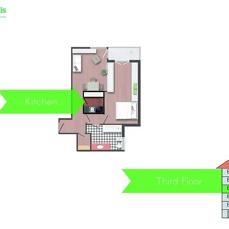 Stylish & Cozy Brera District 1br By Rentopolis *