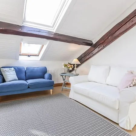 Shabby Chic Attic In Holiday home