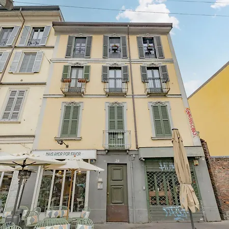 Luxury Naviglio House - 10 Min Cathedral 아파트