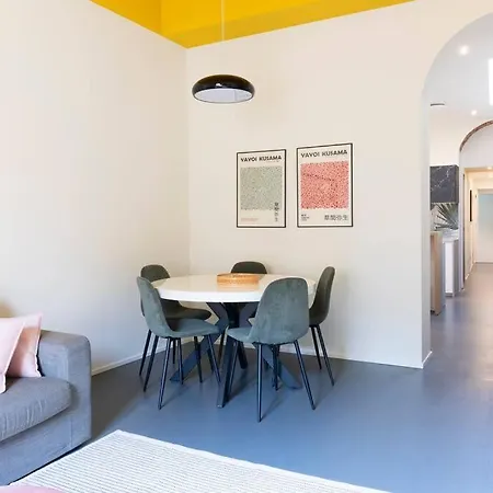 Daire 3-bedroom Design House San Babila-tricolore-m4 *