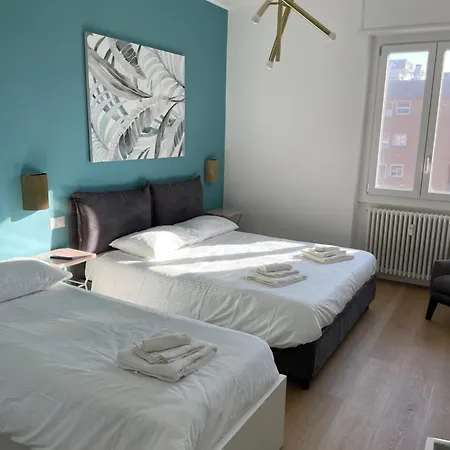 Trilocale Con Vista E Due Bagni Metro Blu Piazza Frattini Apartment Milan