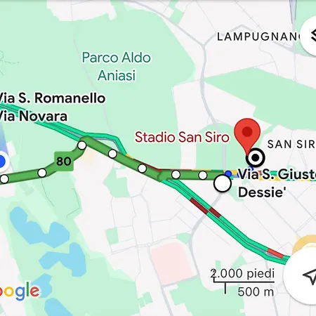فندق مبيت وإفطار San Siro 6 Posti Letto ميلان