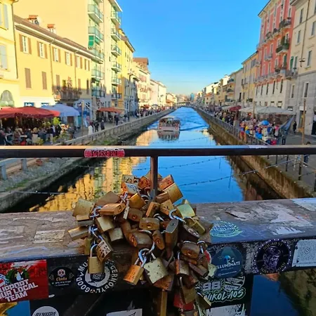 Navigli Metro4-tram2-naviglio Grande Apartmán *