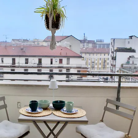 M1 De Angeli - Terrazzino, Ac, Wifi * Milão
