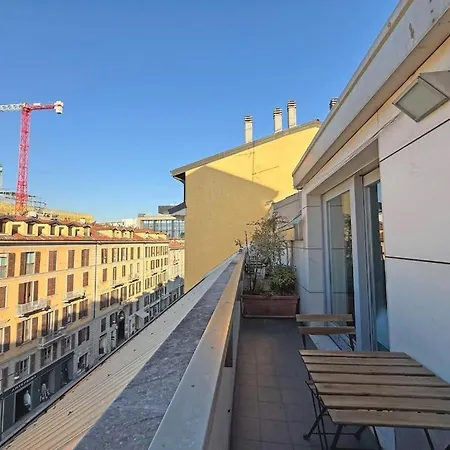Rooftop Corso Con Terrazzo Privato *