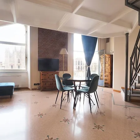 Duomo Cathedral View - Luxury Apartamento Milán