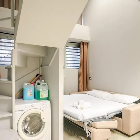 아파트 Modern Loft 8 Min From Duomo 밀라노