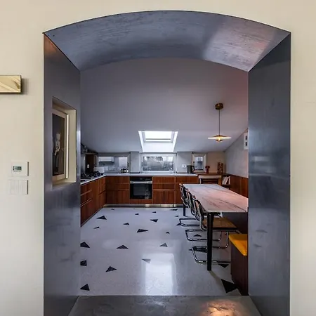아파트 Moscova Elegance And Modern Design With Rooftop *