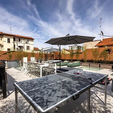 Loft In With Private Terrace & Jacuzzi ミラノ