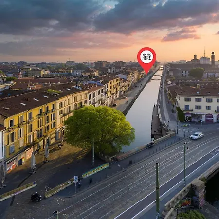 Апартаменты Navigli-duomo - Design Apartment, Netflix, Wi-fi Милан