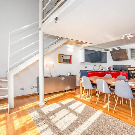 Appartement Loft Design On 3 Levels Near The Polytechnic Milaan