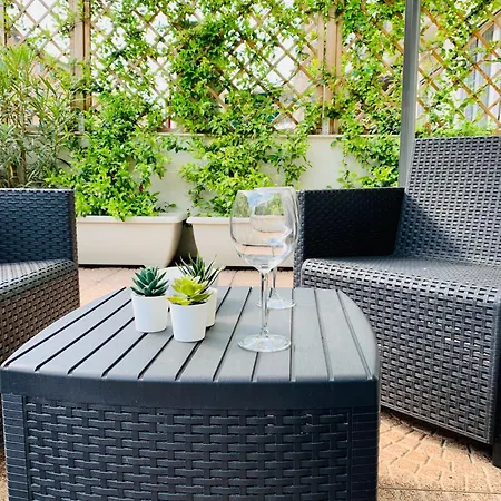 Bright Terrace In