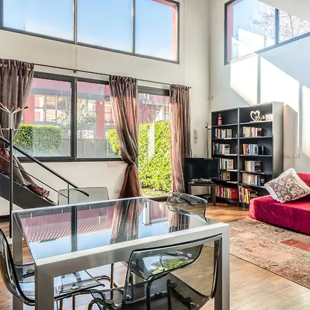 Red Lofty Milano- Loft Moderno Comodo Per Ippodromo, San Siro, Fiere E Politecnico, Parking *