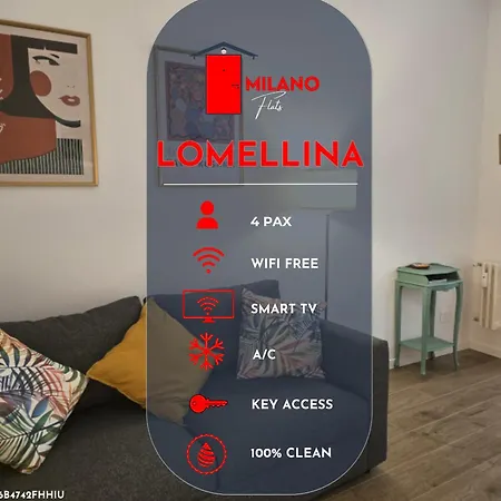 Apartment M4 - Private Garage - Linate Airport - Self Checkin - Lomellina - Milanoflats *