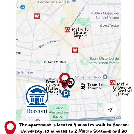 Welkhom Bocconi 1-bdr