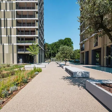 Park Towers 17 - Design - Large Terrace - Ac דירה *