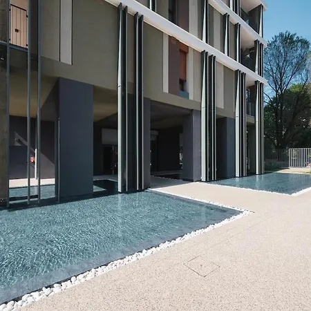 Park Towers 15 - Design - Large Terrace - Ac Milánó