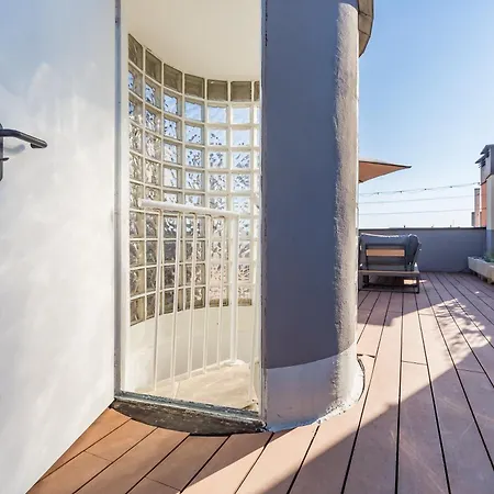 Navigli Panoramica Terrazzo Free Parking Ac Wifi Appartement