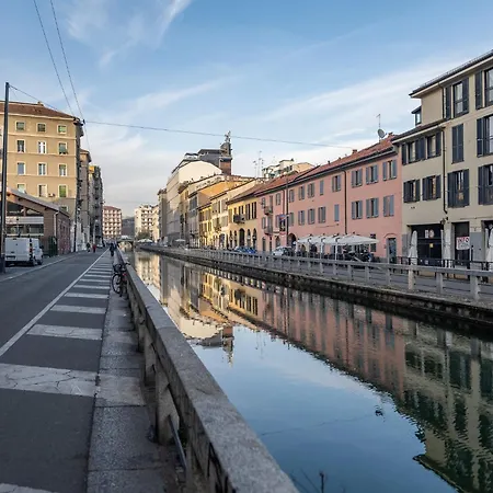 Spacious Design Flat At Navigli At 15 Min From Duomo Appartement *