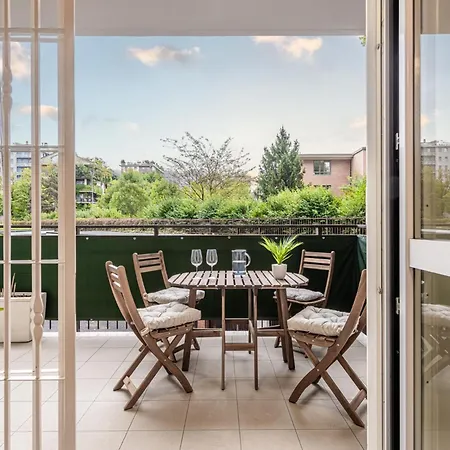 Sansiro75 Large Three-rooms With Private Garage Mediolan