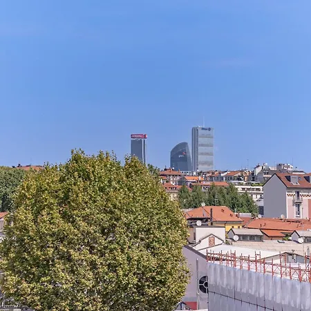 10' Navigli, Penthouse With Panoramic View Apartament *