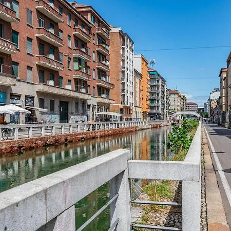 Navigli Via Pavia 4 Pax -wifi * Milán
