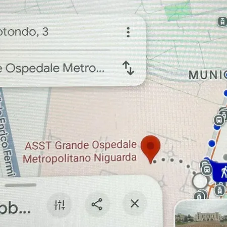 Terrazzo Di Bicocca Niguarda M5 M3 Ice Park & Garibadi Station Apartamento