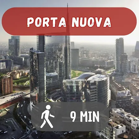 9 Min Walk From Porta Nuova, Design And Elegance Apartment Mailand
