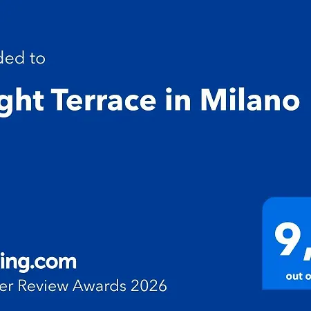 Bright Terrace In Milan
