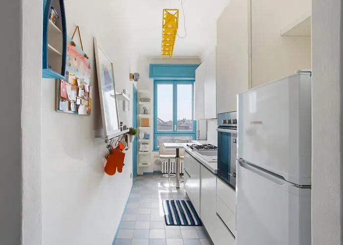 Apartmán The Blue Nest With A View - 7th Floor- Via Palestrina Milán