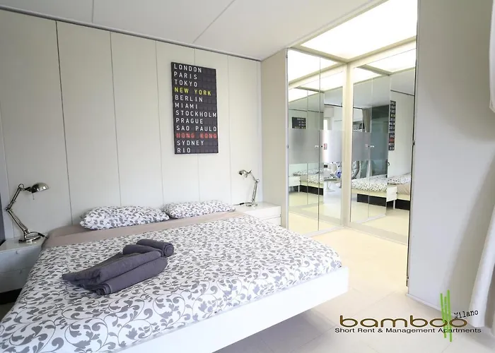 דירה Bamboo Papiniano Loft
