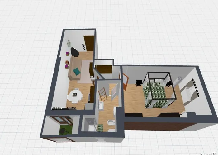 Appartement ! Esotico ! Letto Baldacchino - Metro 5 Min - 50mq