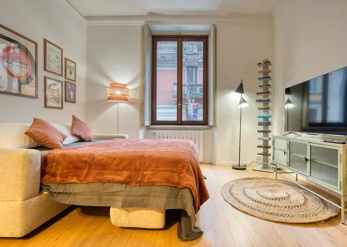 Guesthost - Urban Relax, Bilocale Di Charme In Zona Moscova X3 * Milánó