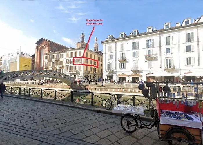 Apartmán Easylife - Splendido Con Vista Sul Naviglio Grande