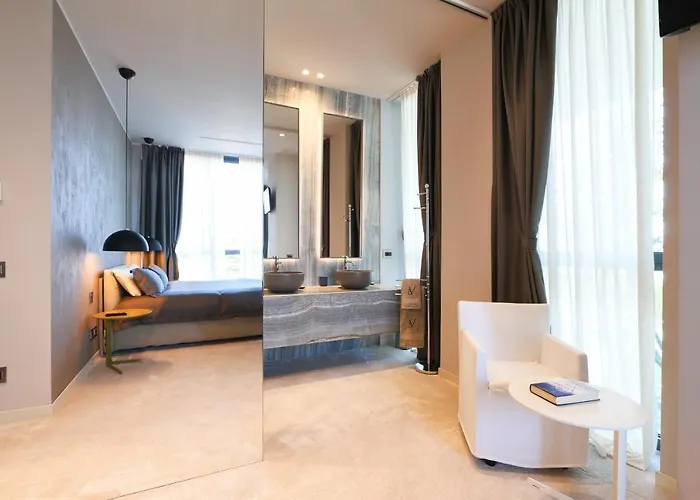 公寓 Luxury In Bosco Verticale Isola *