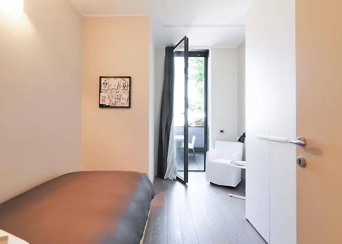 公寓 Luxury In Bosco Verticale Isola 米兰