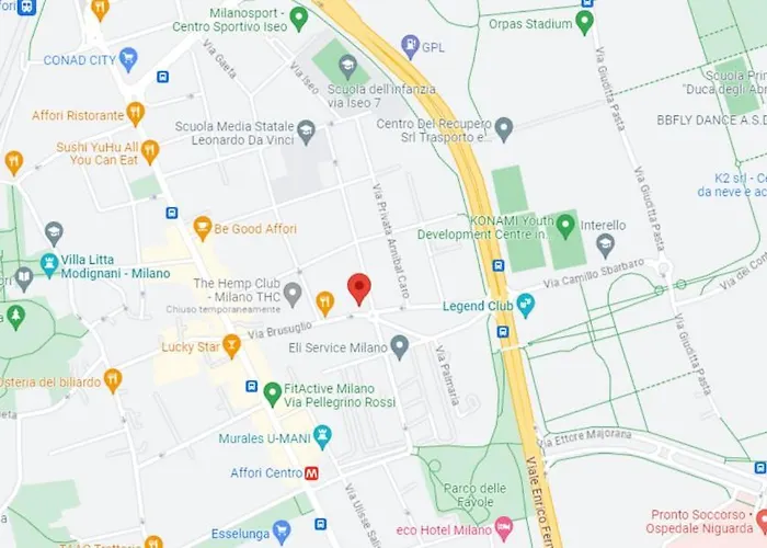 In Apartman Milánó