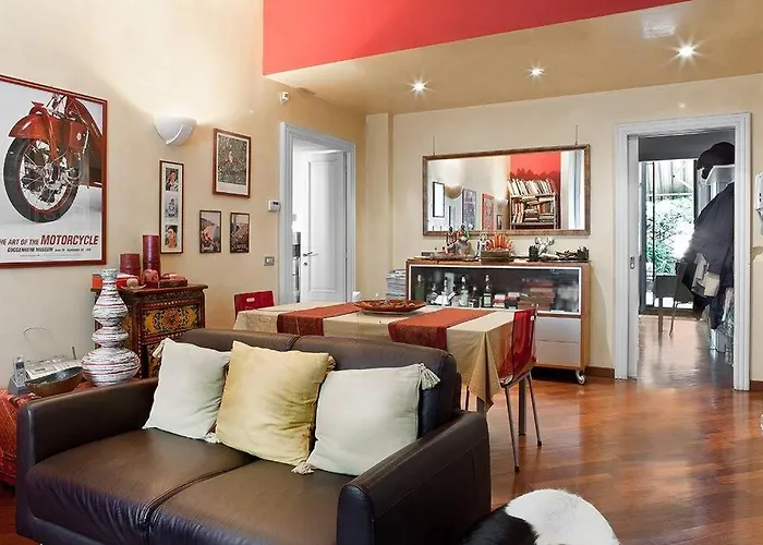 With Terrace In Lägenhet Milano